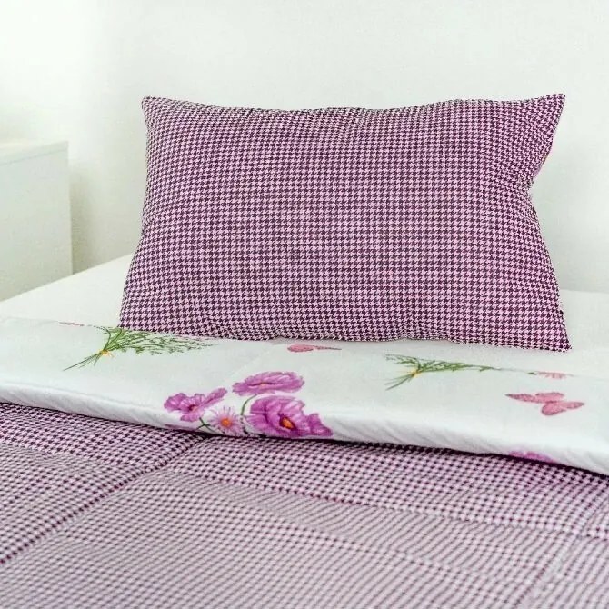 Stanex CLASSIC zestaw letni Wiosna fioletowy, 140 x 200 cm, 40 x 60 cm