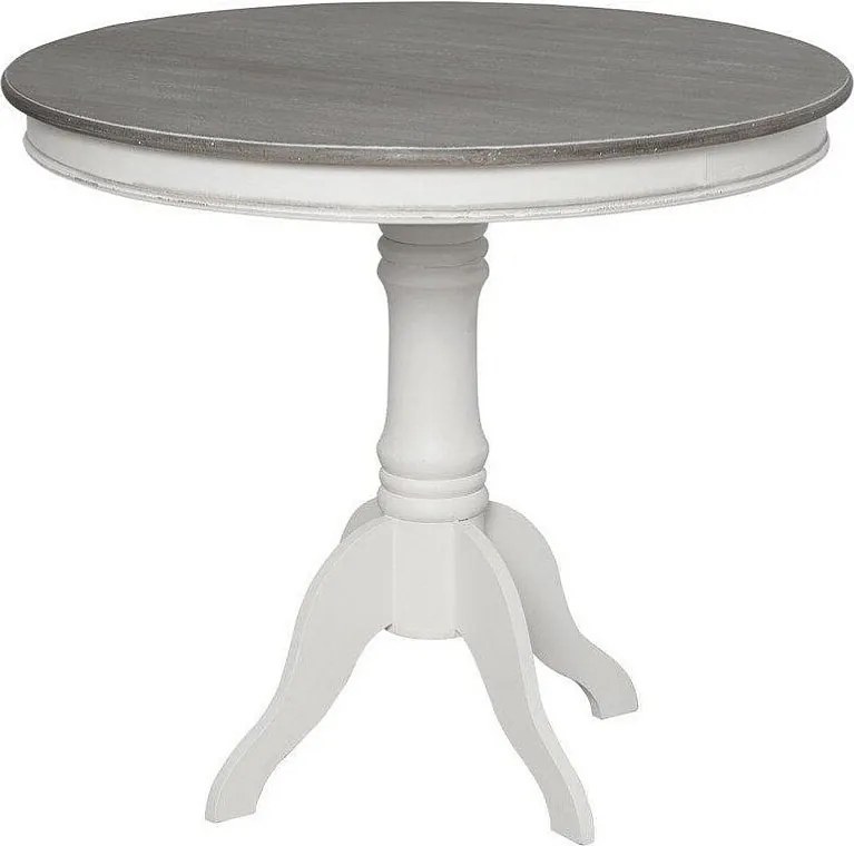 Stół 90x77x90 cm biały Rimini White RIW116