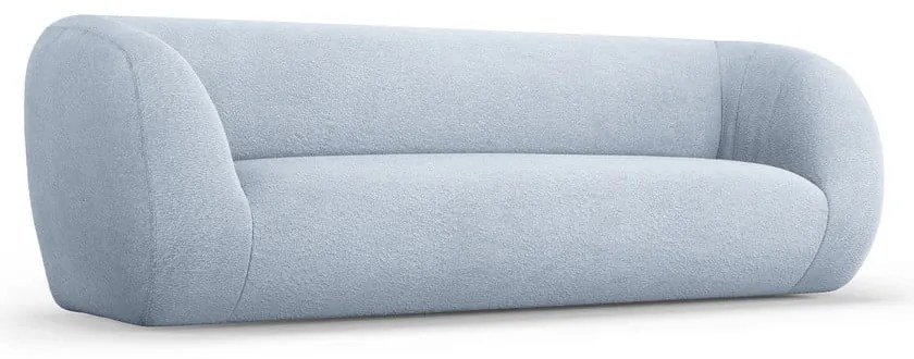 Jasnoniebieska sofa z materiału bouclé 230 cm Essen – Cosmopolitan Design