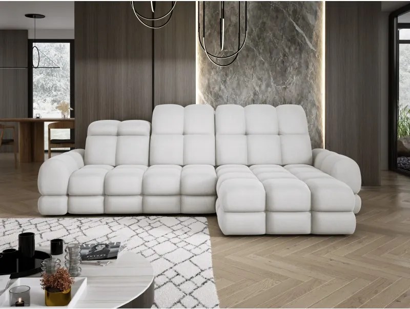 Narożnik TOLLO MINI S Prawostronny Elektryczna regulacja Solar 03 kolor Popielaty WERSAL