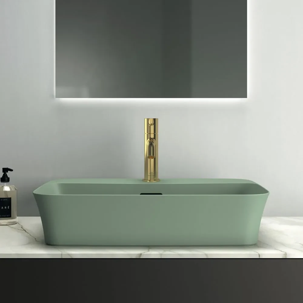 Zielona ceramiczna umywalka 55x38 cm Ipalyss – Ideal Standard