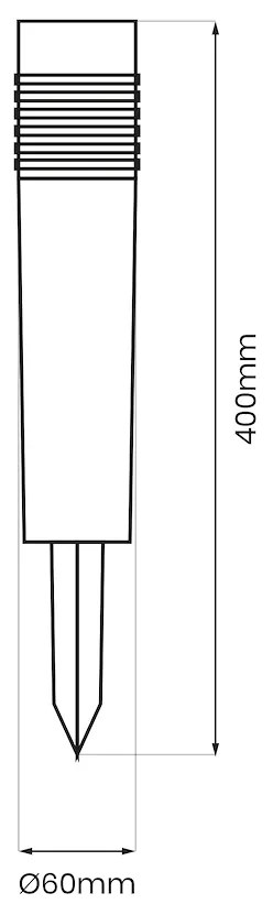 Lampa Solarna Cube 3000K IP44