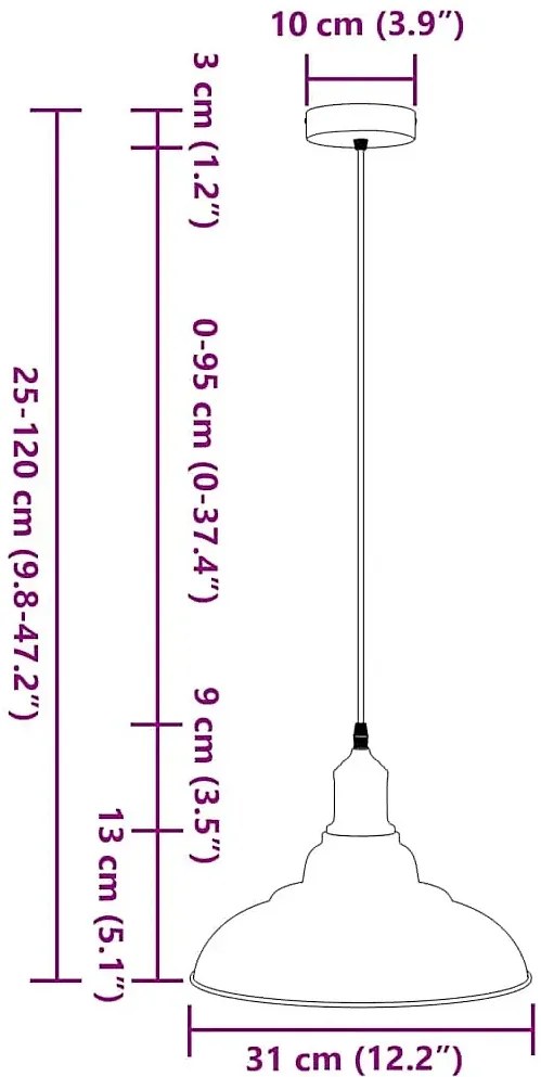 Szara lampa z regulacją wysokości C8-K64