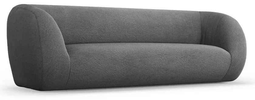 Szara sofa z materiału bouclé 230 cm Essen – Cosmopolitan Design