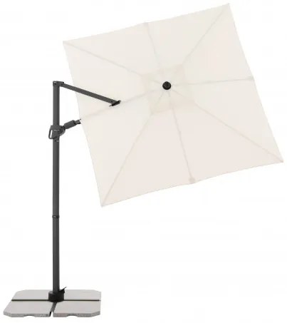 DERBY DX 210 x 210 cm - parasol ogrodowy z boczną nóżką : Substancja Desen - 820