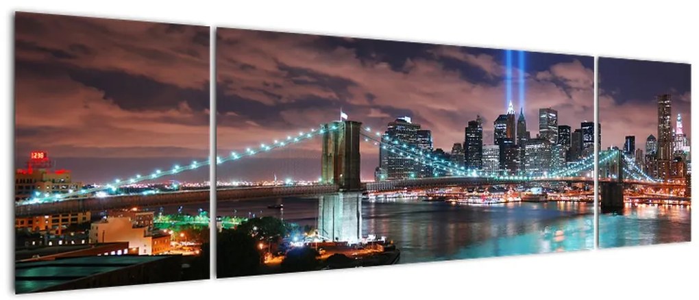 Obraz - Nowy Jork, Manhattan (170x50 cm)