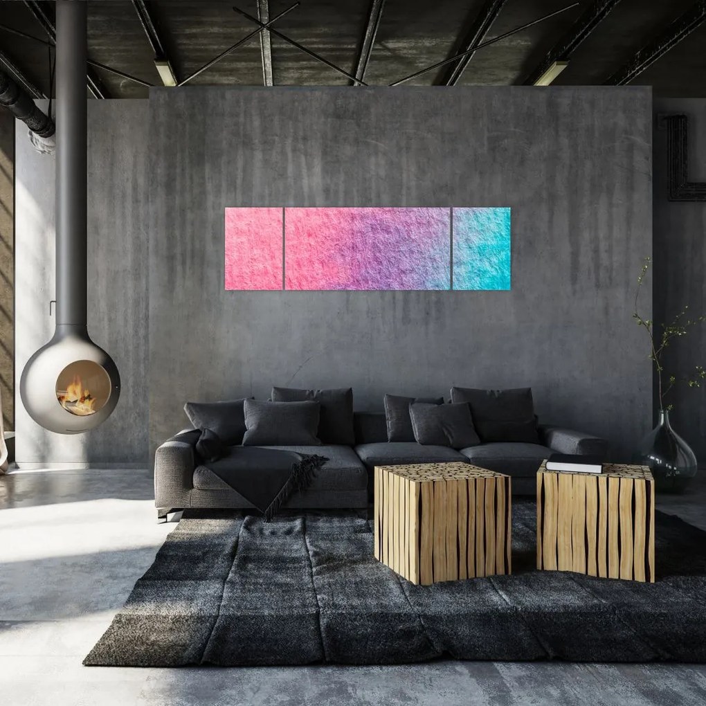 Obraz kolorowej tekstury (170x50 cm)