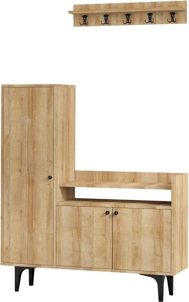 Zestaw do przedpokoju Barney Oak