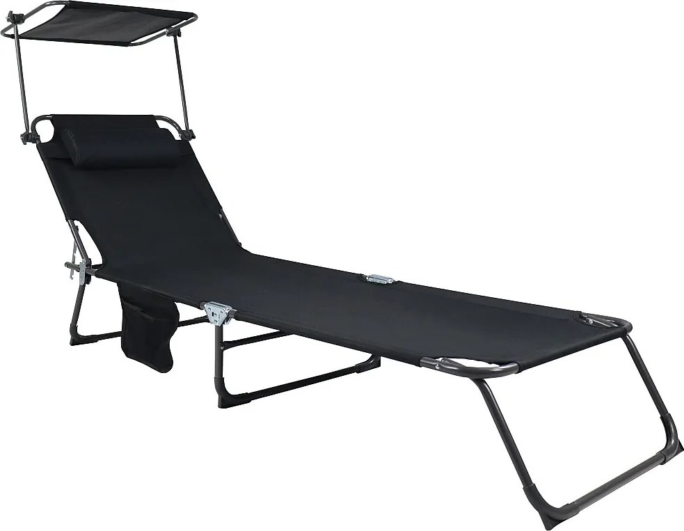 Leżak przeciwsłoneczny leżący dach leżakowy ogrodowy