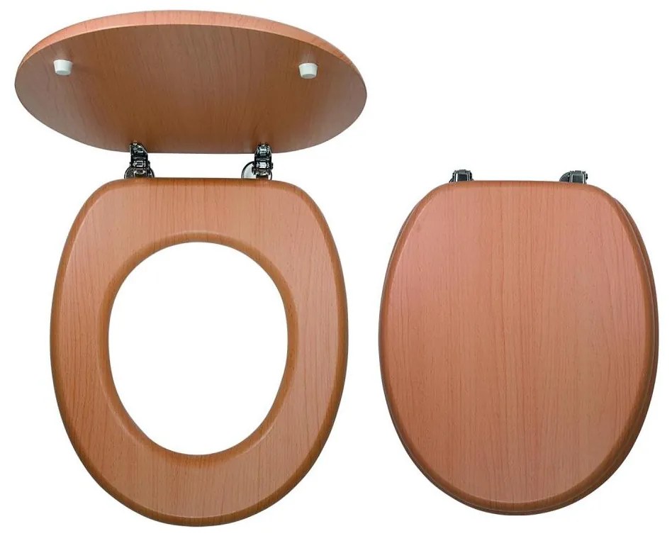 FERRO - Deska sedesowa MDF w dekorze buka