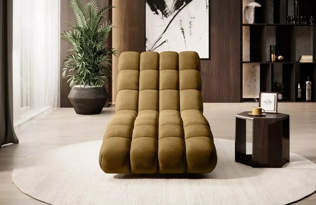 Pikowany szezlong Del 80 nowoczesny design