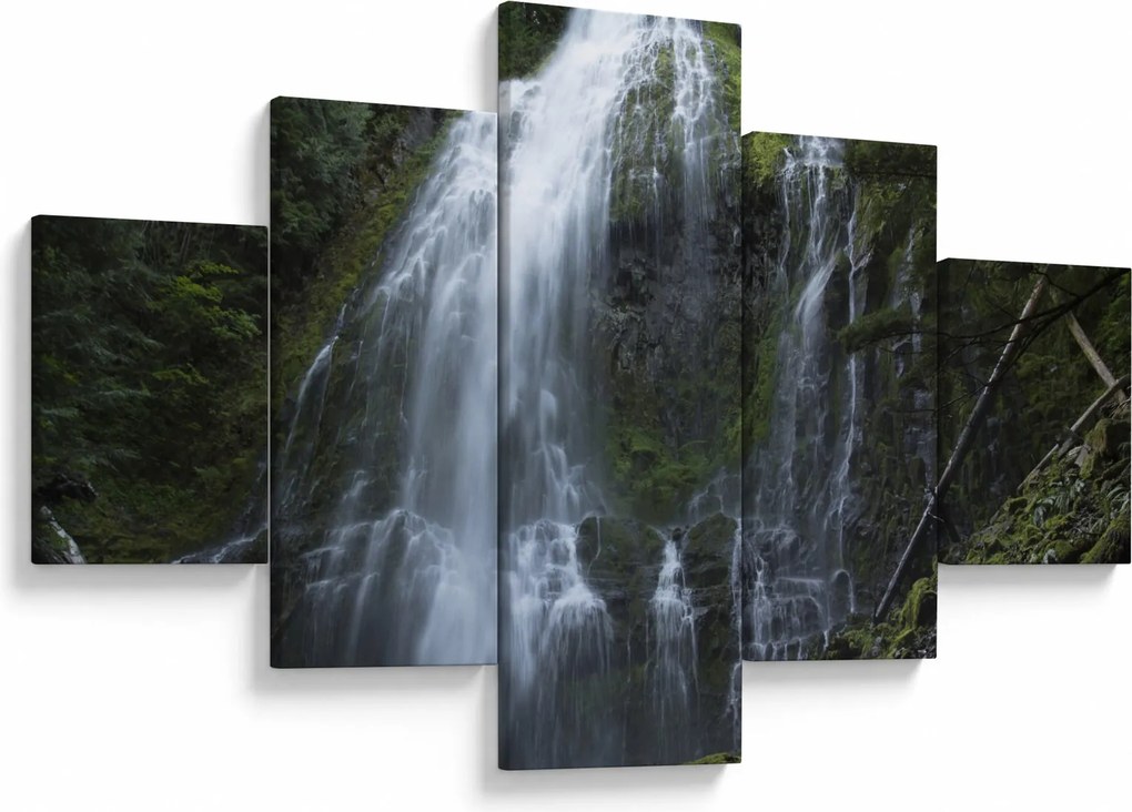 Obraz wodospadu (125x70 cm)