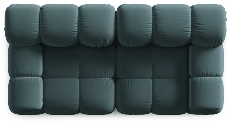 Morska aksamitna sofa 188 cm Bellis – Micadoni Home