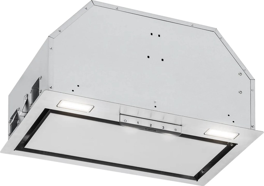 Klarstein Camila 60cm 369m³/h Okap do Zabudowy Srebrny