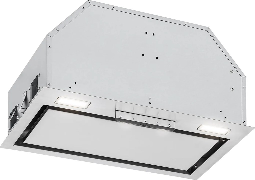 Klarstein Camila 60cm 476m³/h Okap do Zabudowy Srebrny