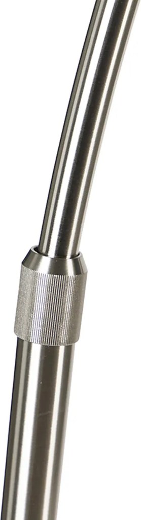 Lampa podłogowa stalowa z ciemnozielonym kloszem 50 cm - XXL