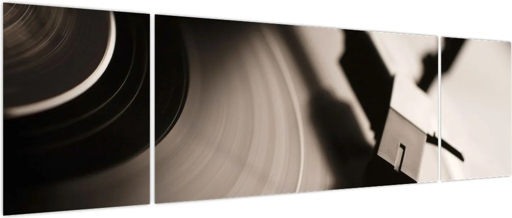 Obraz - Płyta gramofonowa (170x50 cm)
