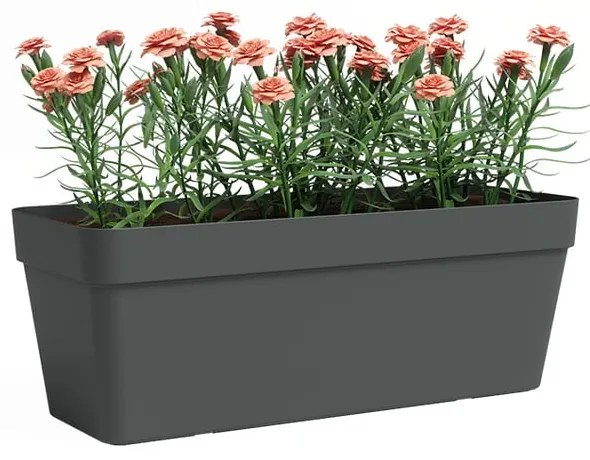 Samonawadniająca doniczka z plastiku z recyklingu 50 cm Capri – Artevasi