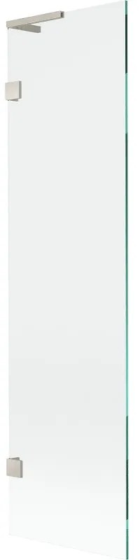 Mexen Lunar L parawan nawannowy 1-skrzydłowy 50 x 150 cm, transparent, nikiel szczotkowany - 897L-050-000-97-00