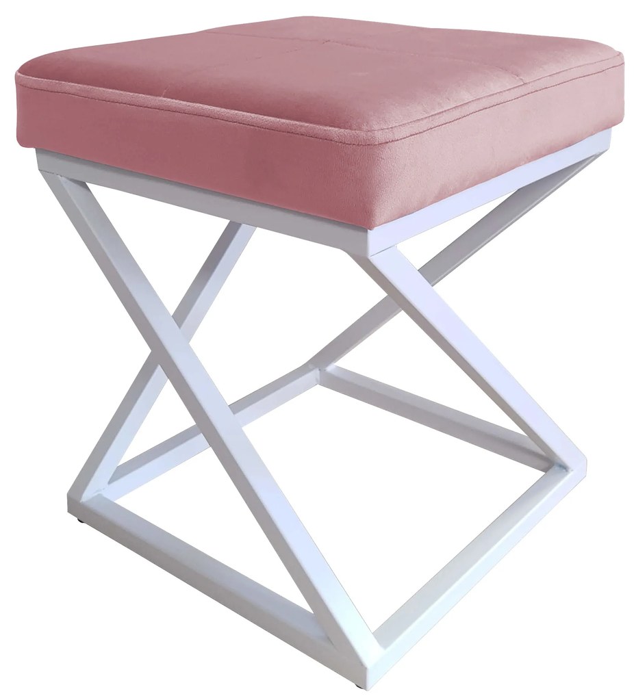 Pufa ZOA LOFT podstawa biała MG58