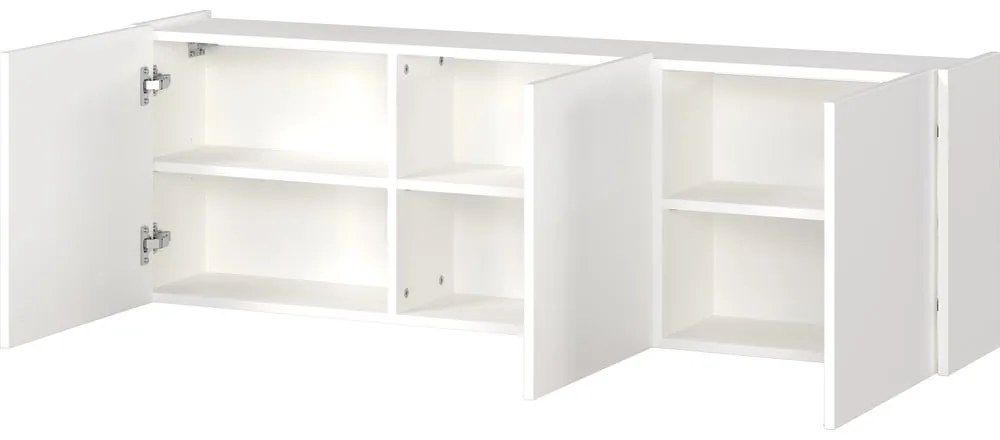 Biała szafka pod TV 138x45 cm Piana – Germania