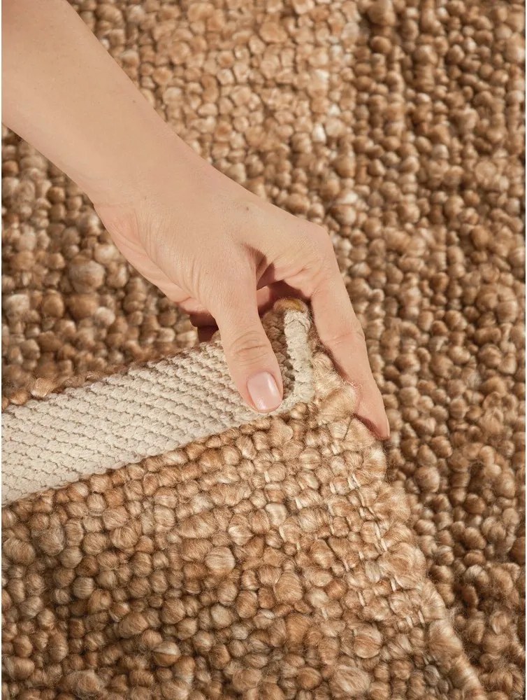 Beżowy dywan z materiału bouclé tkany ręcznie 160x230 cm Notting Hill Portobello – Ted Baker