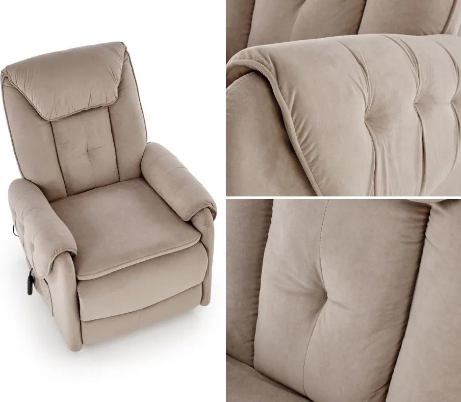 Elektrycznie rozkładany fotel wspomagający wstawanie Horton Halmar