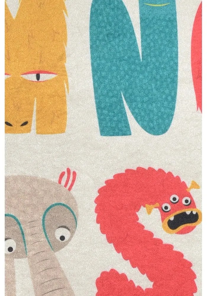 Dziecięcy dywan antypoślizgowy Conceptum Hypnose Monsters, 140x190 cm