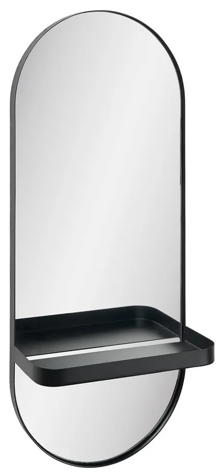Lustro z półką ścienne 25x60 cm Olbia – House Nordic