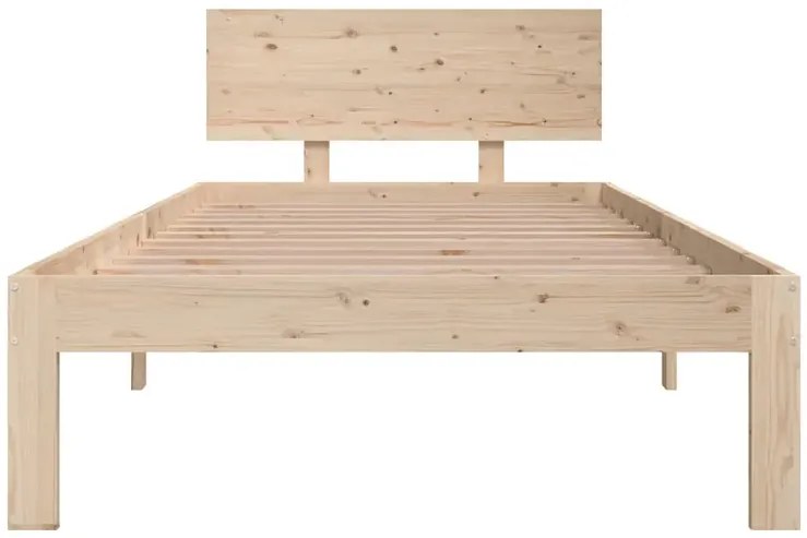 Pojedyncze sosnowe łóżko 90x200 S7-R80