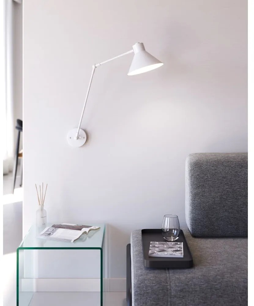 Biały kinkiet Dione – Kave Home