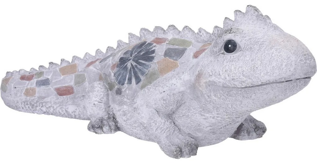 Dekoracja ogrodowa Jaszczurka, MGO, 54 x 21 x 21 cm