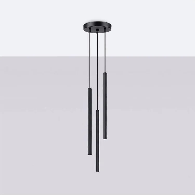 Lampa wisząca ARCHE 3P czarna