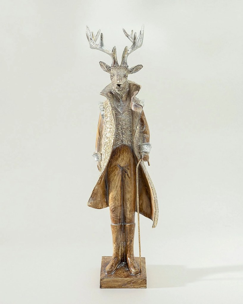 Figurka dekoracyjna Gentleman Deer 30x9x69 cm