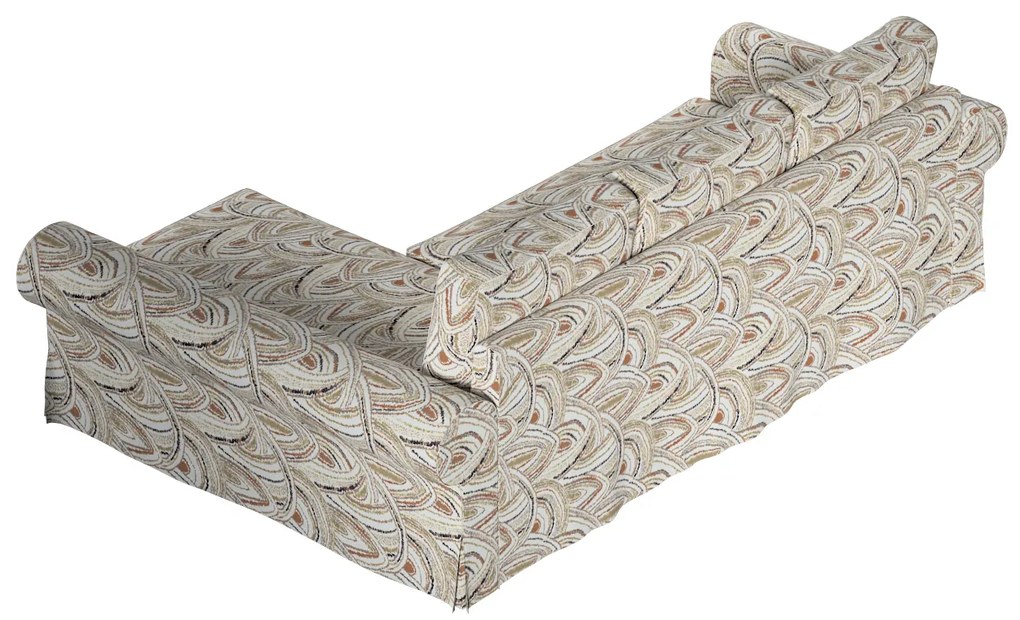 Pokrowiec na sofę Backabro rozkładaną z leżanką