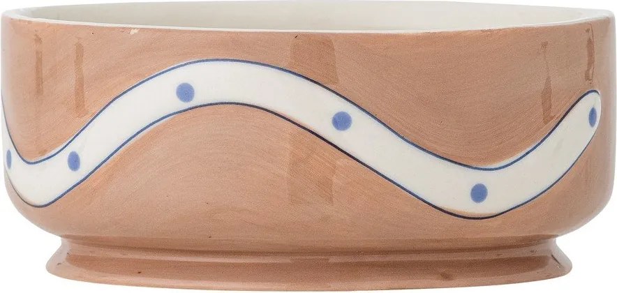 Jasnobrązowe kamionkowe miski zestaw 4 szt. Missy – Bloomingville