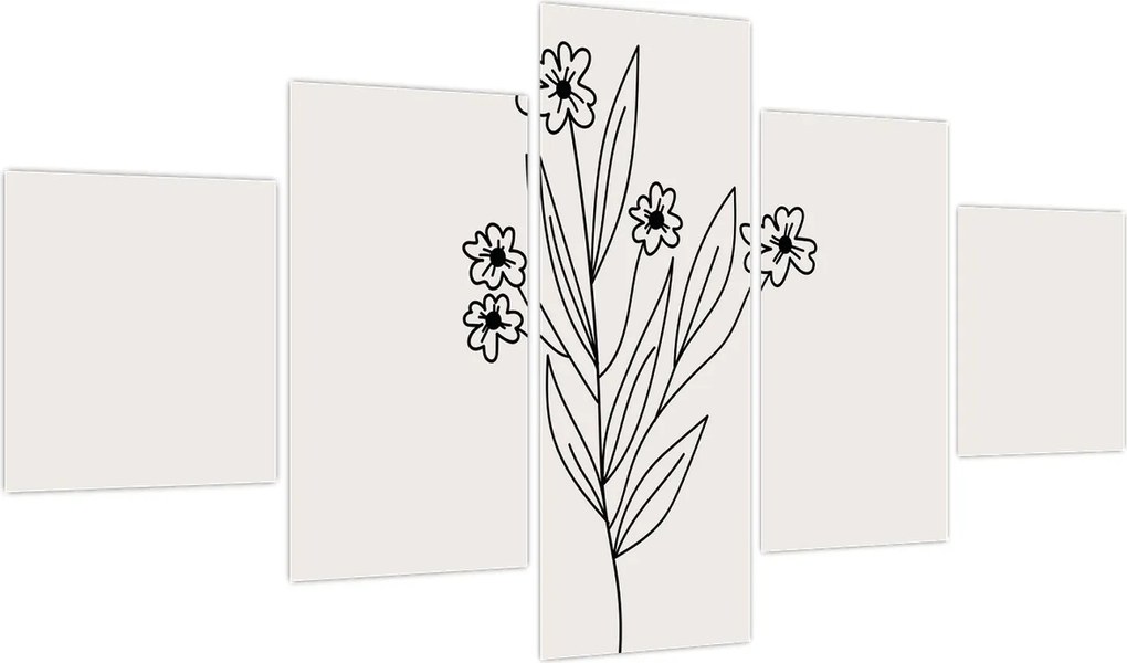 Obraz - Meadow Flower N⁰1 (125x70 cm)