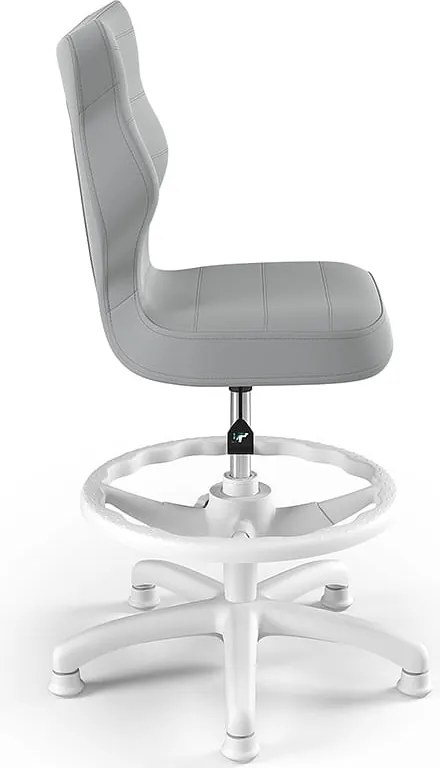 Krzesło dziecięce Petit biały Velvet 03 rozmiar 4 (133-159 cm) WK+P