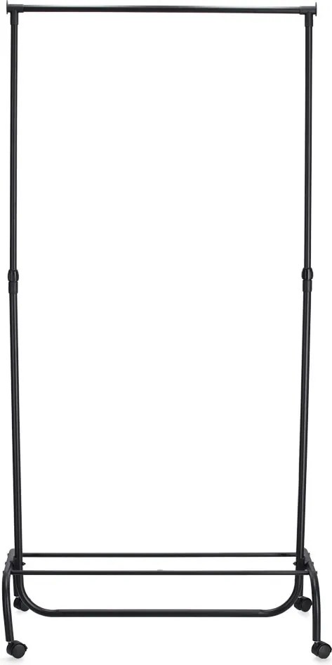 Mobilny wieszak na ubrania z regulowaną wysokością