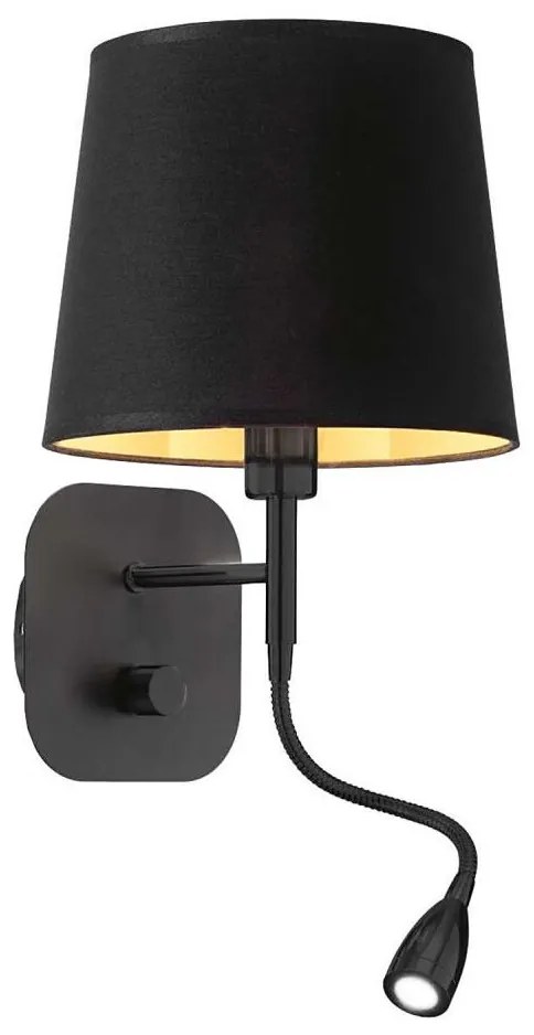 Ideal Lux - Lampa ścienna LED NORDIK 1xE14/40W + LED/1,5W/230V