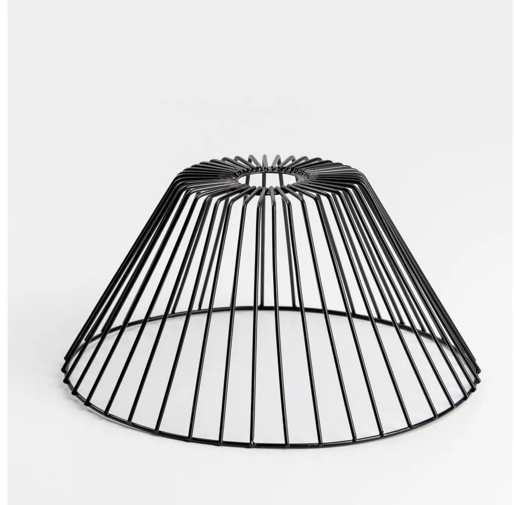 Uniwersalny klosz CURITIBA Ø 30 cm czarny