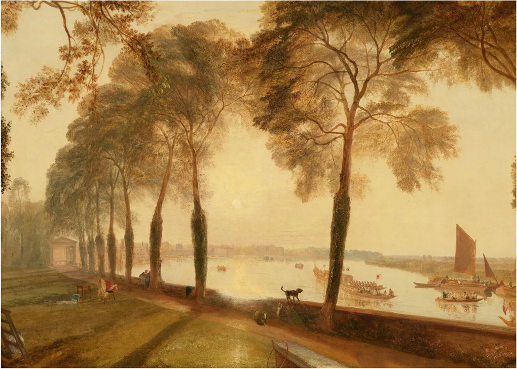 Obraz - Joseph Mallord William Turner, Mortlake Terrace, reprodukcje (70x50 cm)