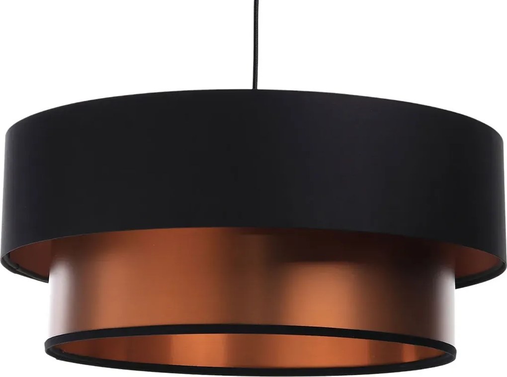 Lampa wisząca z dwuczęściowym abażurem - 7X S431 M8-E51