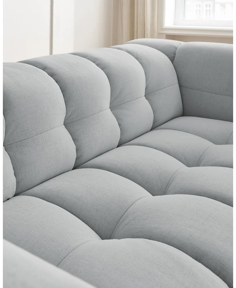 Jasnoszara sofa 232 cm Cloud – Bobochic Paris