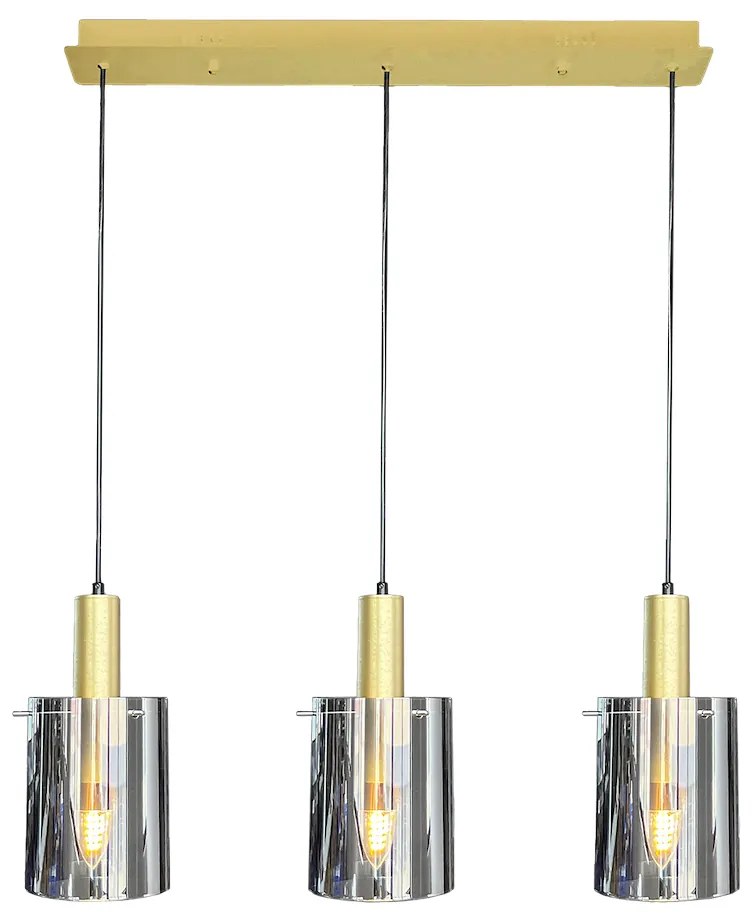 Lampa wisząca Arcadia Gold 3xE27