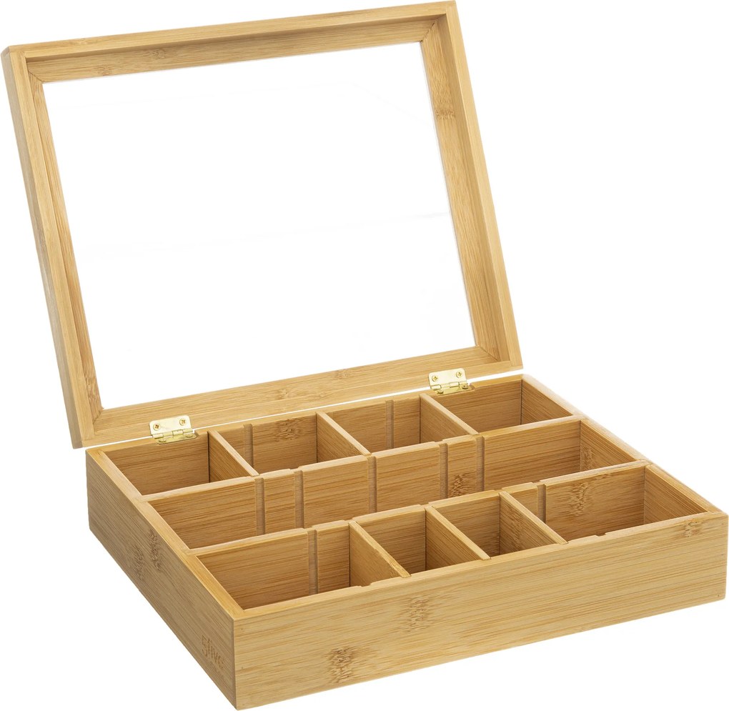 Herbaciarka bambusowa, 12 przegródek