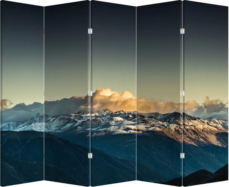 Parawan - Szczyty gór (210x170 cm)