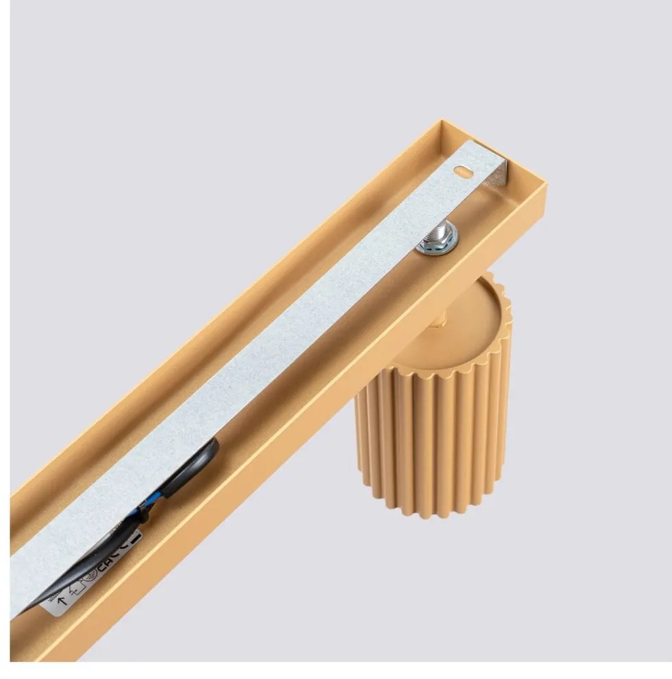 Lampa punktowa w kolorze złota 6,5x117 cm Gleam – Sollux