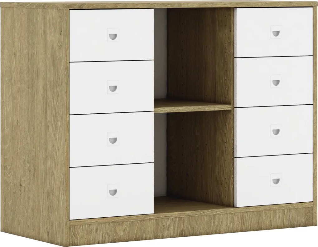 Szafka szkolna szuflady Blox BASE 110 index 2PP-3R-8SB