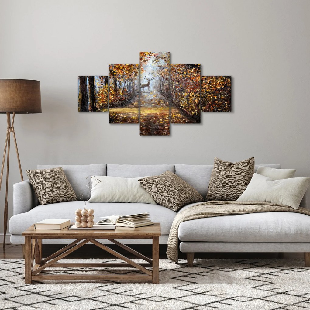 Obraz - Duch lasu (125x70 cm)